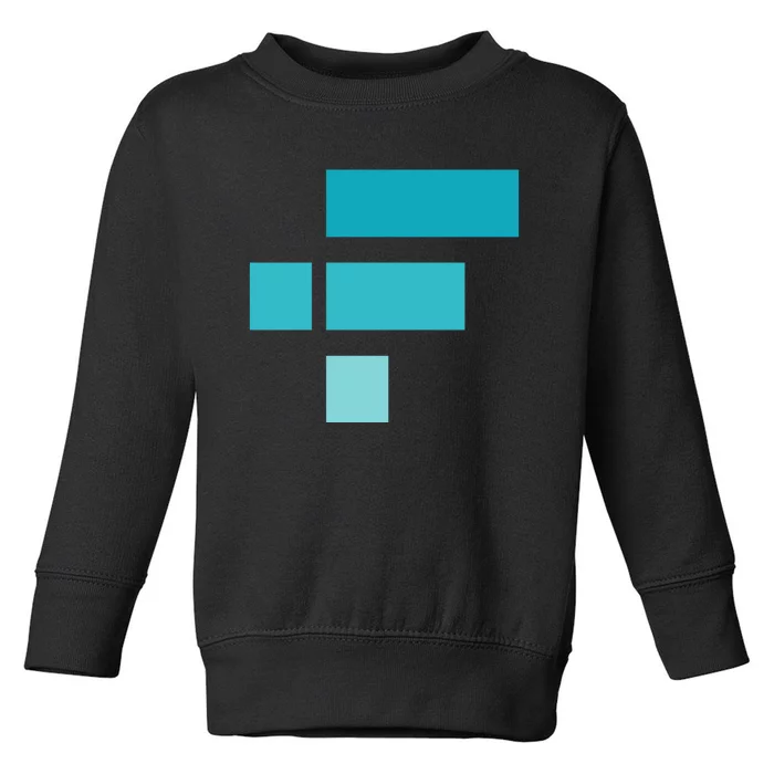 FTX Classic Logo Crypto Cryptocurrency FTT Coin Toddler Sweatshirt