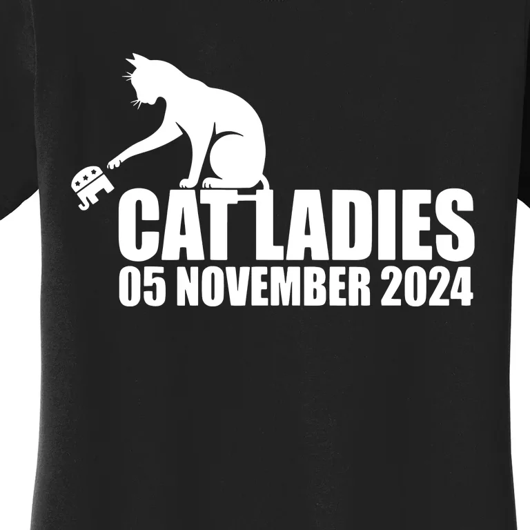 Funny Cat Ladies Women's T-Shirt