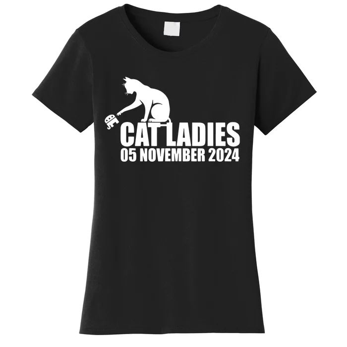 Funny Cat Ladies Women's T-Shirt