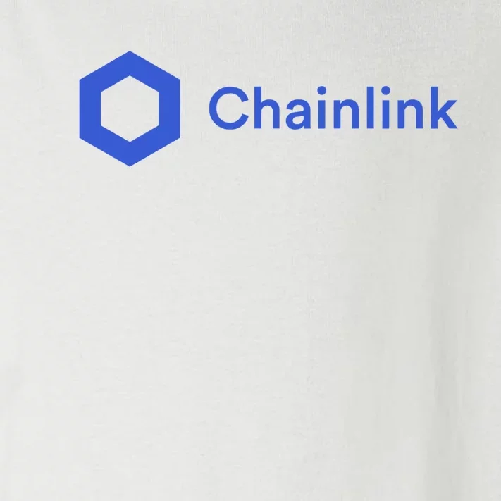 Funny Chainlink LINK Funny Chainlink Crypto Chainlink Blue Chainlink Merch Toddler Long Sleeve Shirt