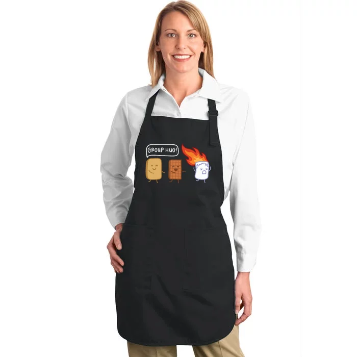 Funny Camping Lover Nature Lover Outdoor Camping Full-Length Apron With Pocket