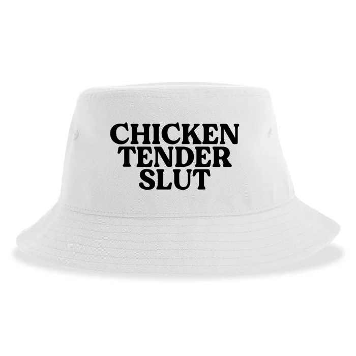 Funny Chicken Lover Gift Chicken Tender Slut Sustainable Bucket Hat