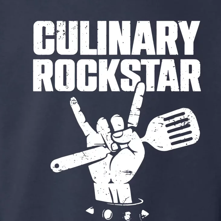 Funny Culinary Lover Chef Cook Culinary Rockstar Toddler Hoodie