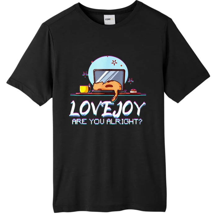 Funny Cute Lovejoy Merch Wilbur Soot Bored Cats ChromaSoft Performance T-Shirt