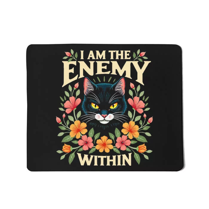 Funny Cat Ladies For Kamala Harris 2024 Election Mousepad