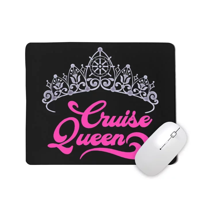 funny Cruising Lover Gift  Cruise Queen Mousepad