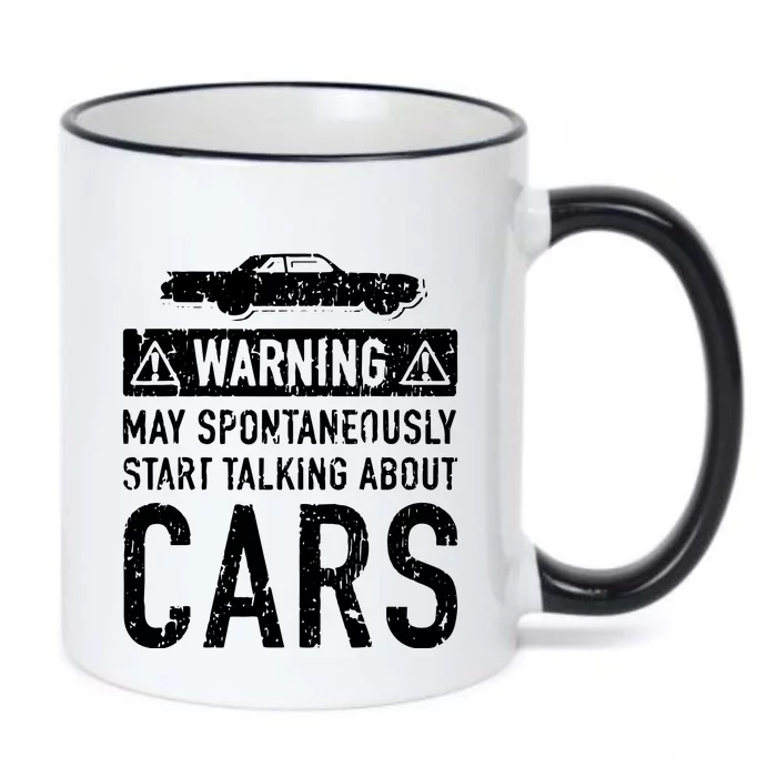 Funny Car Lover Gift Garage Owner Car Fixer Enthusiast Black Color Changing Mug