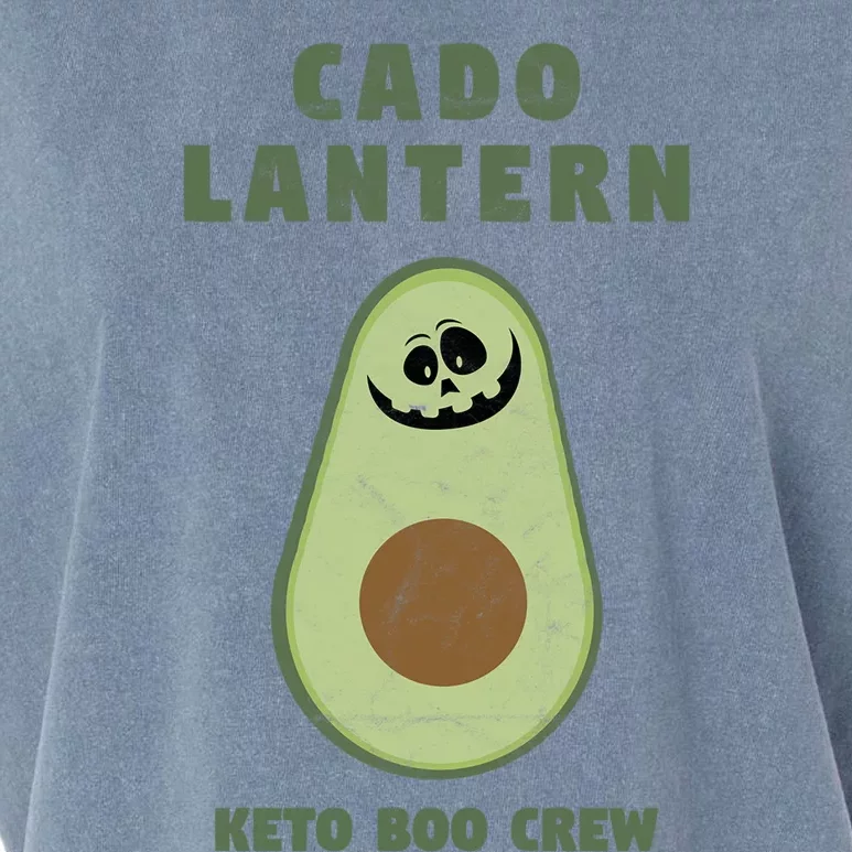 Funny Cado Lantern Of The Keto Boo Crew Squad Gift Garment-Dyed Women's Muscle Tee