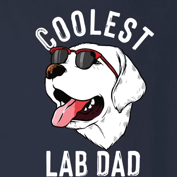 Funny Coolest Lab Dad Gift For White Labrador Dog Lover Men Toddler Long Sleeve Shirt