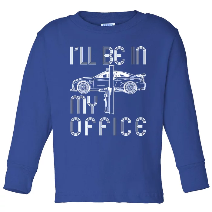 Funny Car Mechanic Guys Automotive Lover Gift Dad Gift Toddler Long Sleeve Shirt