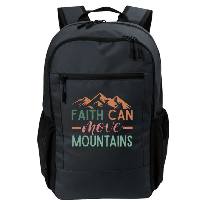 Faith Can Move Mountains Daily Commute Backpack