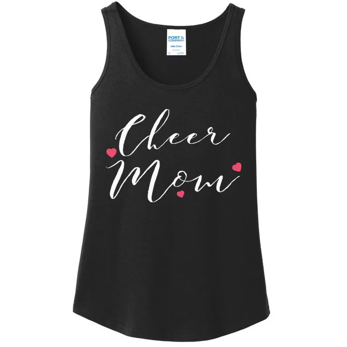 Funny Cheerleading Mom Cheer Mom Ladies Essential Tank