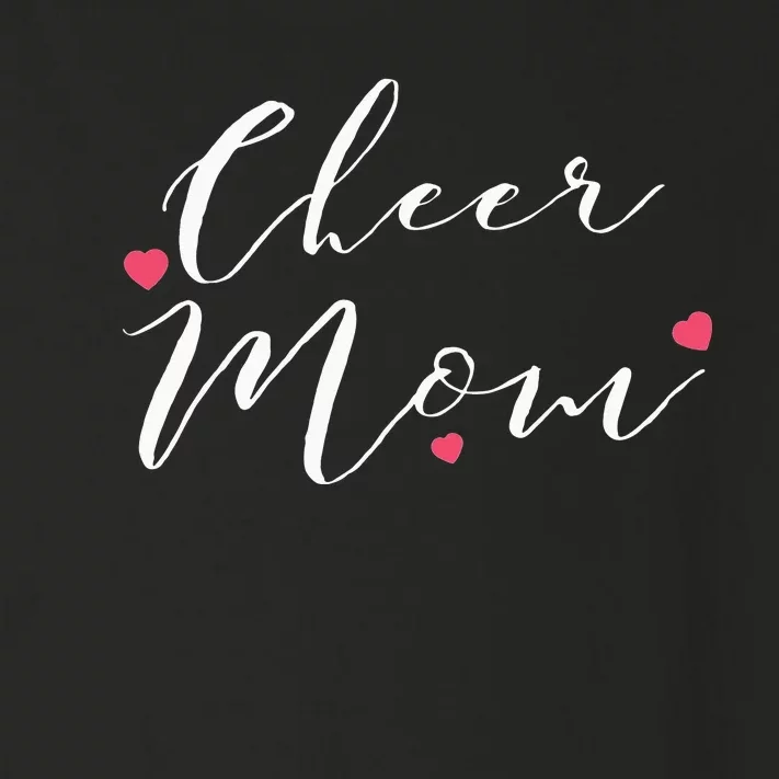 Funny Cheerleading Mom Cheer Mom Toddler Long Sleeve Shirt