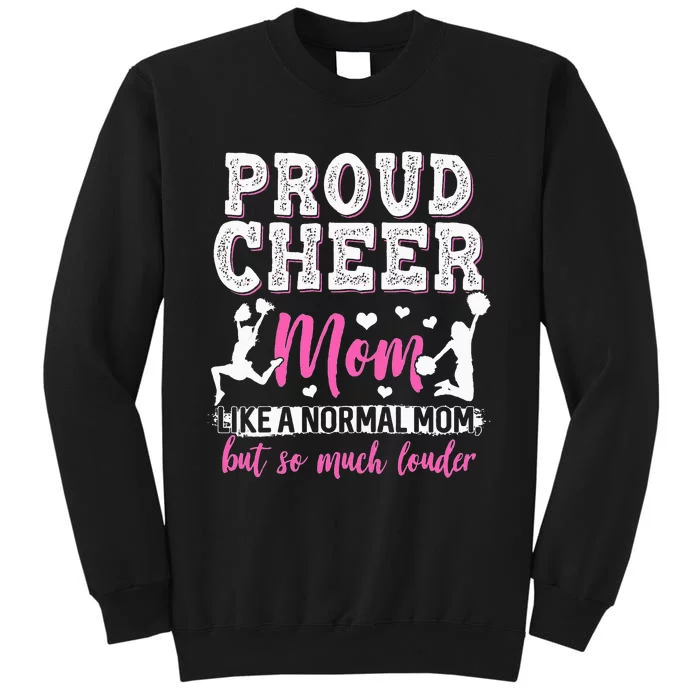 Funny Cheerleading Mom Cheer Mom Tall Sweatshirt