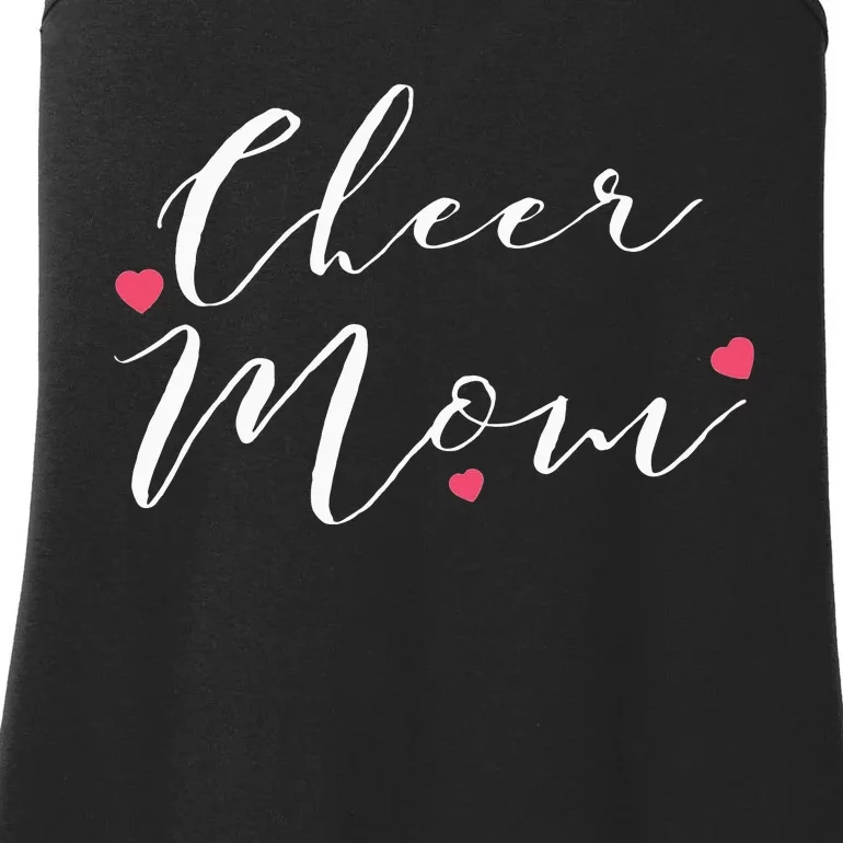 Funny Cheerleading Mom Cheer Mom gift for mother's day Ladies Essential Tank