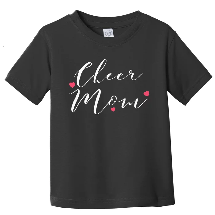 Funny Cheerleading Mom Cheer Mom gift for mother's day Toddler T-Shirt