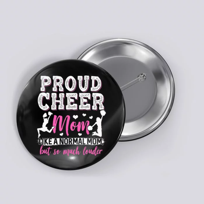 Funny Cheerleading Mom Cheer Mom gift for mother's day Button