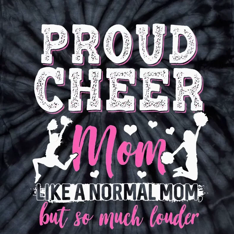 Funny Cheerleading Mom Cheer Mom gift for mother's day Tie-Dye T-Shirt