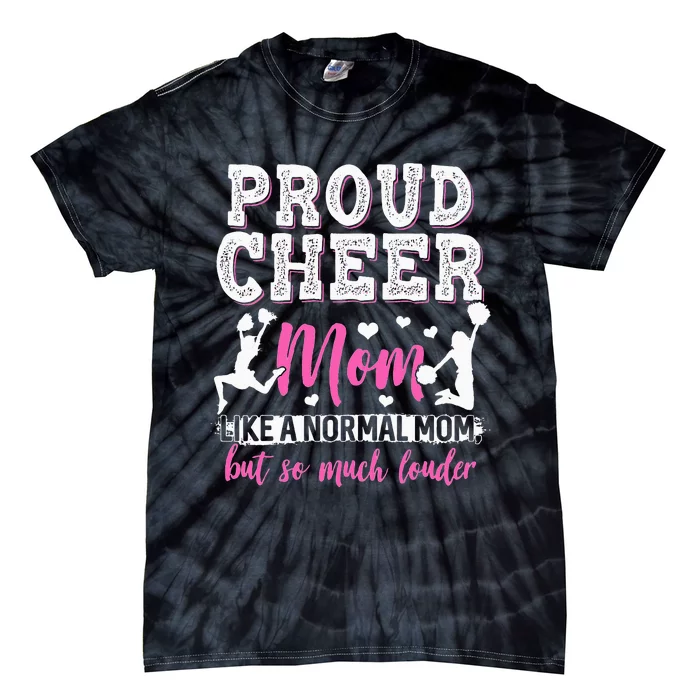 Funny Cheerleading Mom Cheer Mom gift for mother's day Tie-Dye T-Shirt