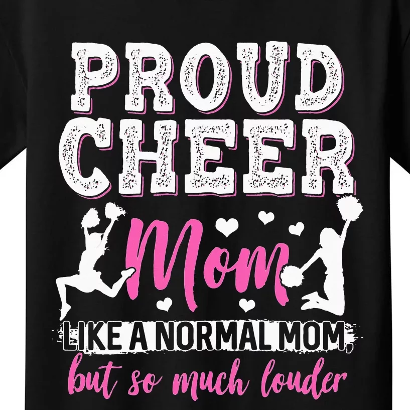 Funny Cheerleading Mom Cheer Mom gift for mother's day Kids T-Shirt