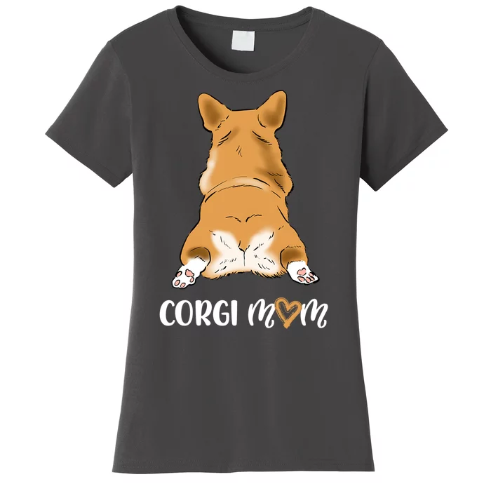 Funny Corgi Mom For Dog Lovers Women's T-Shirt