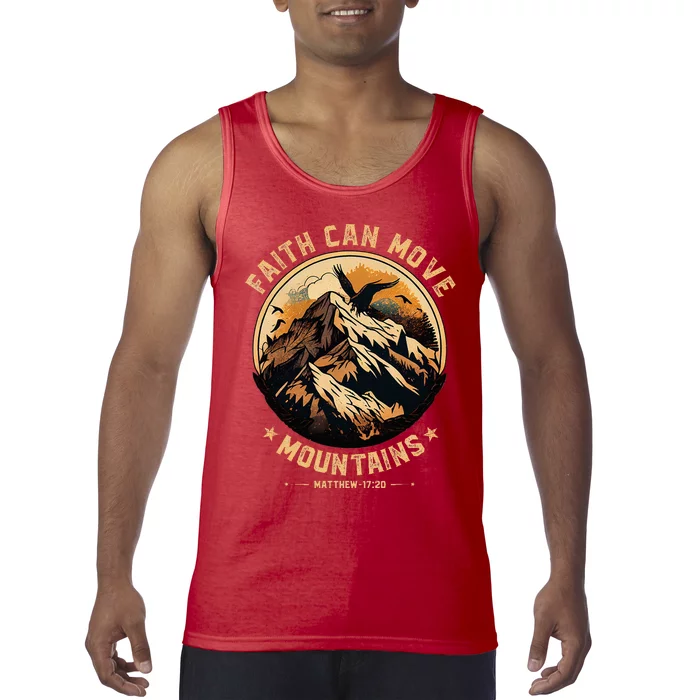 Faith Can Move Mountains Christian Tank Top