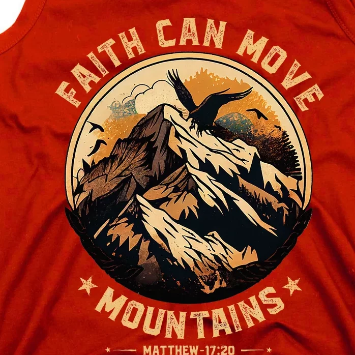 Faith Can Move Mountains Christian Tank Top