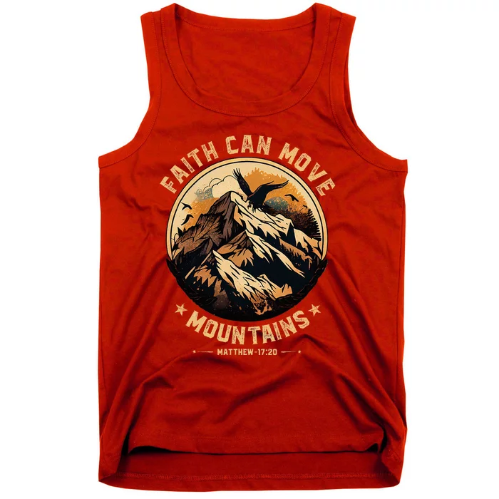 Faith Can Move Mountains Christian Tank Top