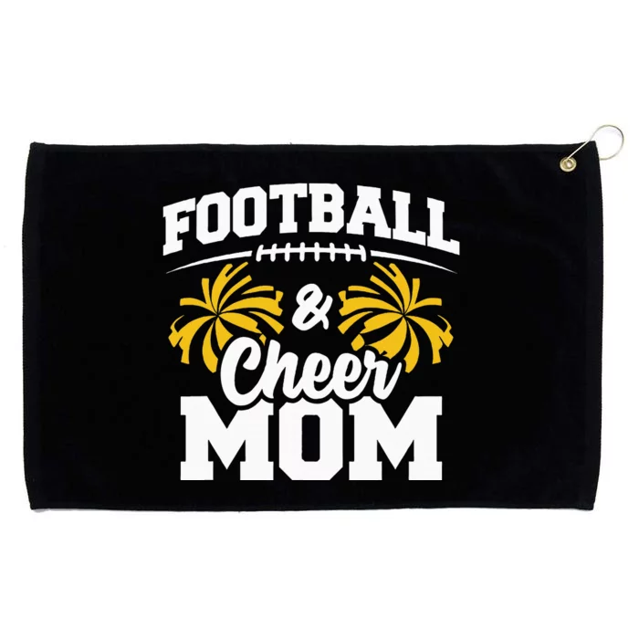 Football Cheer Mom High School Cheerleader Cheerleading Grommeted Golf Towel