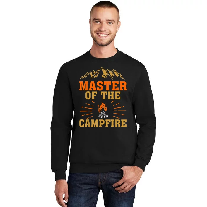 Funny Camping Master Of The Campfire Sweatshirt