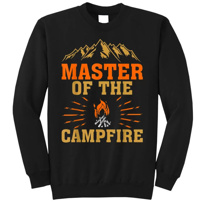 Funny Camping Master Of The Campfire Sweatshirt