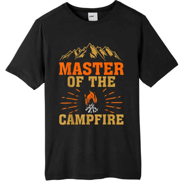 Funny Camping Master Of The Campfire ChromaSoft Performance T-Shirt