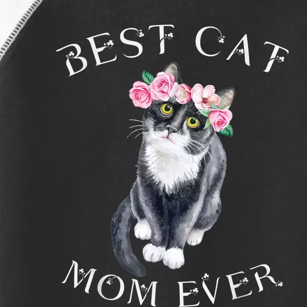 Funny Cat Mom For Cat Loversmothers Day Gift Toddler Fine Jersey T-Shirt