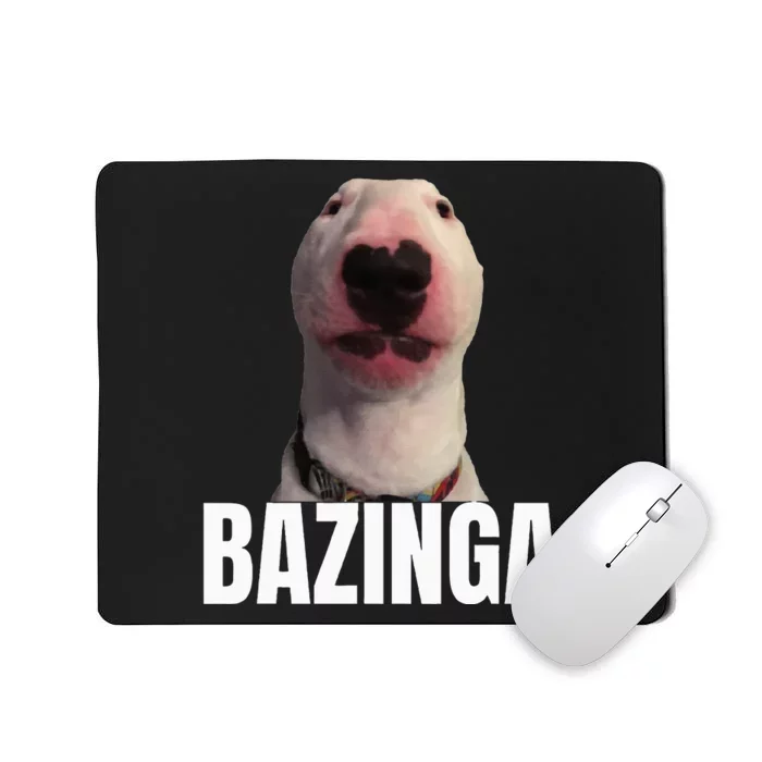 Funny Cringe Meme Dog Genz Trendy Mousepad