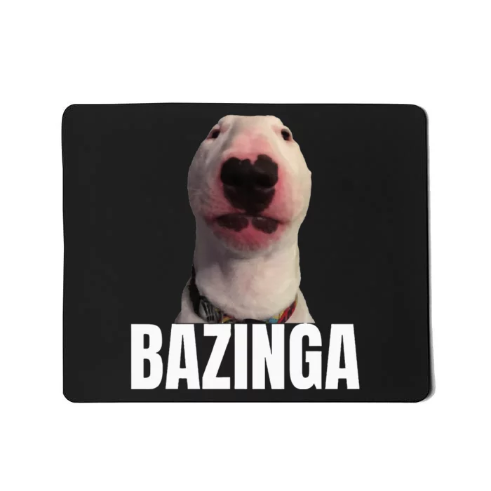 Funny Cringe Meme Dog Genz Trendy Mousepad