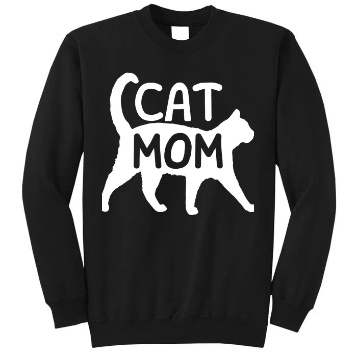 Funny Cat Mom Shirt For Women Cat Lovers Cute Mothers Day Sweatshirt