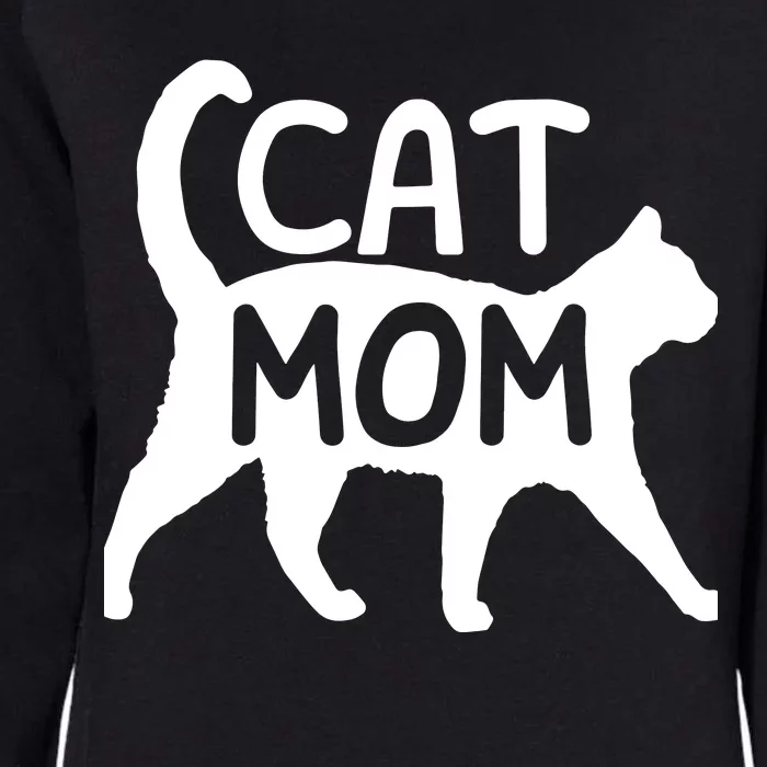 Funny Cat Mom Shirt For Women Cat Lovers Cute Mothers Day Womens California Wash Sweatshirt