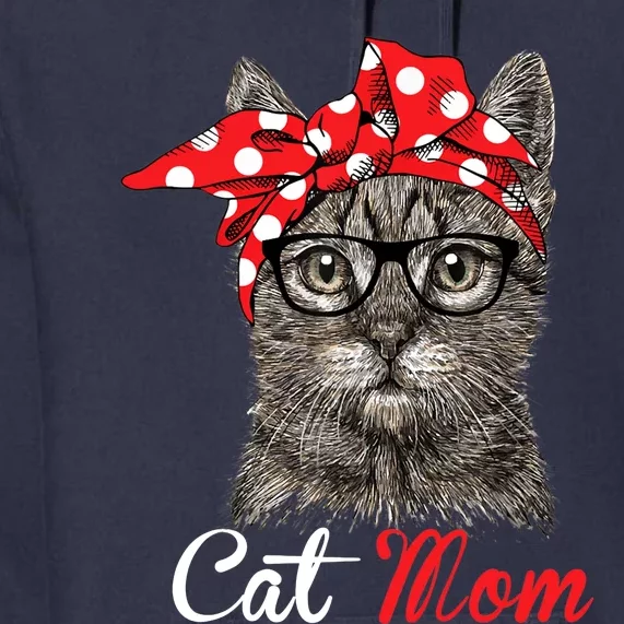 Funny Cat Mom For Cat LoversMothers Day Gift Premium Hoodie