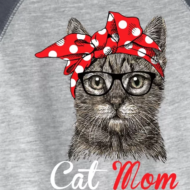 Funny Cat Mom For Cat LoversMothers Day Gift Toddler Fine Jersey T-Shirt