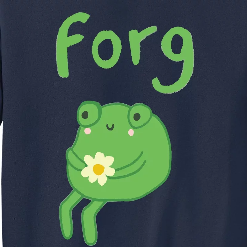 Frog Cake Meme Cute Aesthetic Forg Sweatshirt