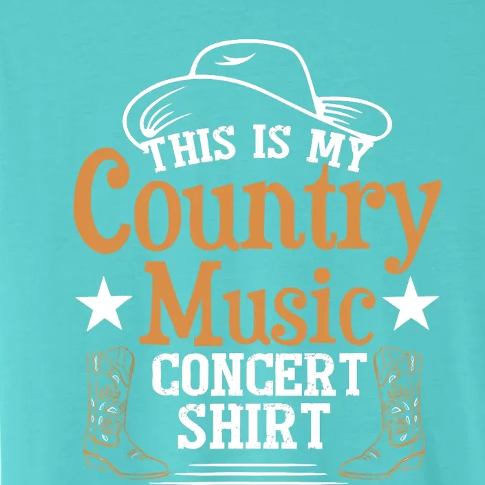 Funny Country Music ChromaSoft Performance T-Shirt