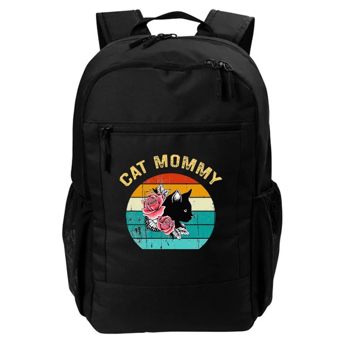 Funny Cat Mommy Cat Best Cat Mom Ever Meow With My Cat Daily Commute Backpack