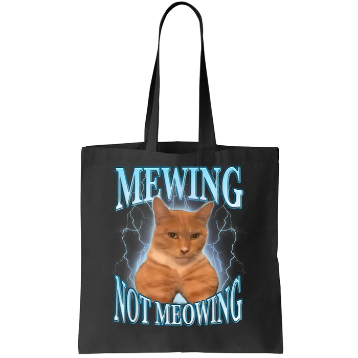 Funny Cat Meme Meowing Looks Max Meowing Tote Bag