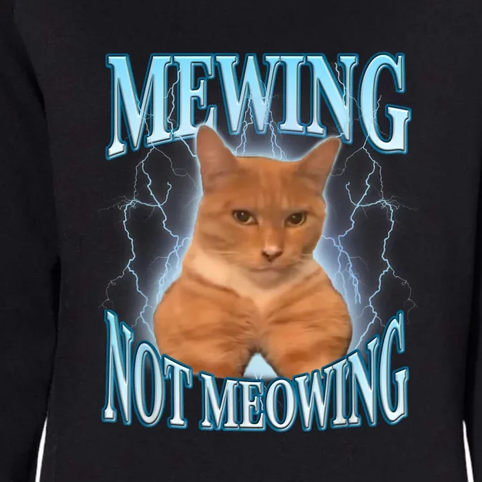 Funny Cat Meme Meowing Looks Max Meowing Womens California Wash Sweatshirt