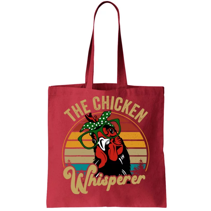 Funny Chicken Mom Chicken Whisperer Mama Hen Farm Gift Tote Bag