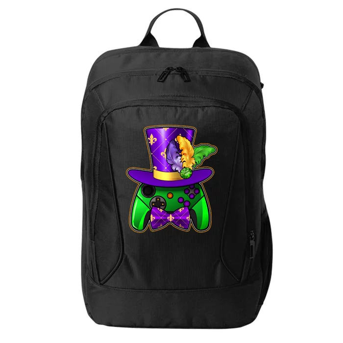 Funny Cool Mardi Gras Video Game Controller Gamer City Backpack