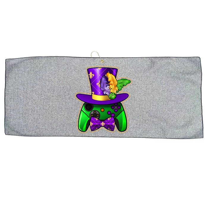 Funny Cool Mardi Gras Video Game Controller Gamer Large Microfiber Waffle Golf Towel