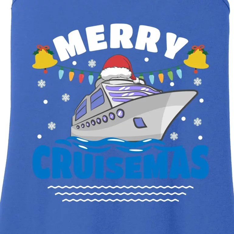 Family Cruisemas Matching Cruise Ship Christmas Gift Ladies Essential Tank