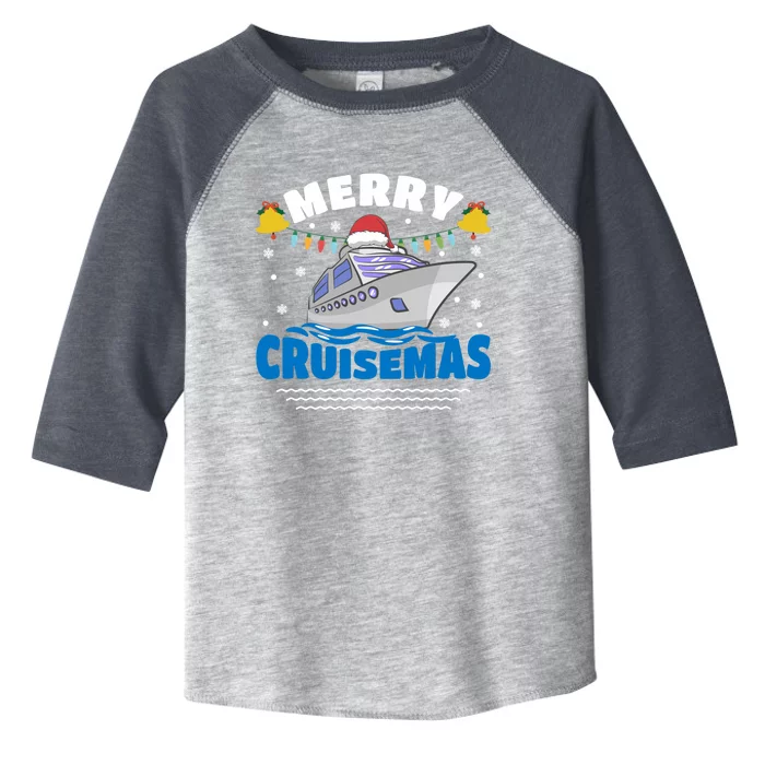 Family Cruisemas Matching Cruise Ship Christmas Gift Toddler Fine Jersey T-Shirt