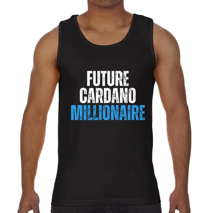 Future Cardano Millionaire ADA Comfort Colors® Tank Top